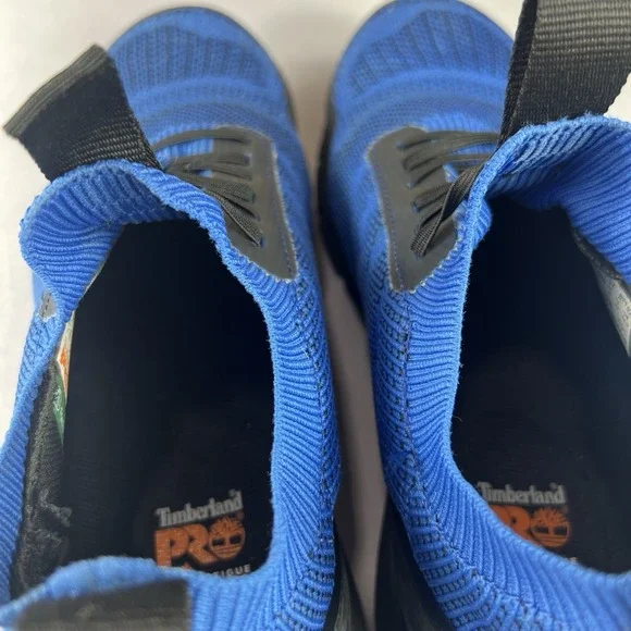 Timberland PRO Radius Men's 10 Slip-On Safety Toe Knit Work Shoes Composite Toe - Picture 15 of 16